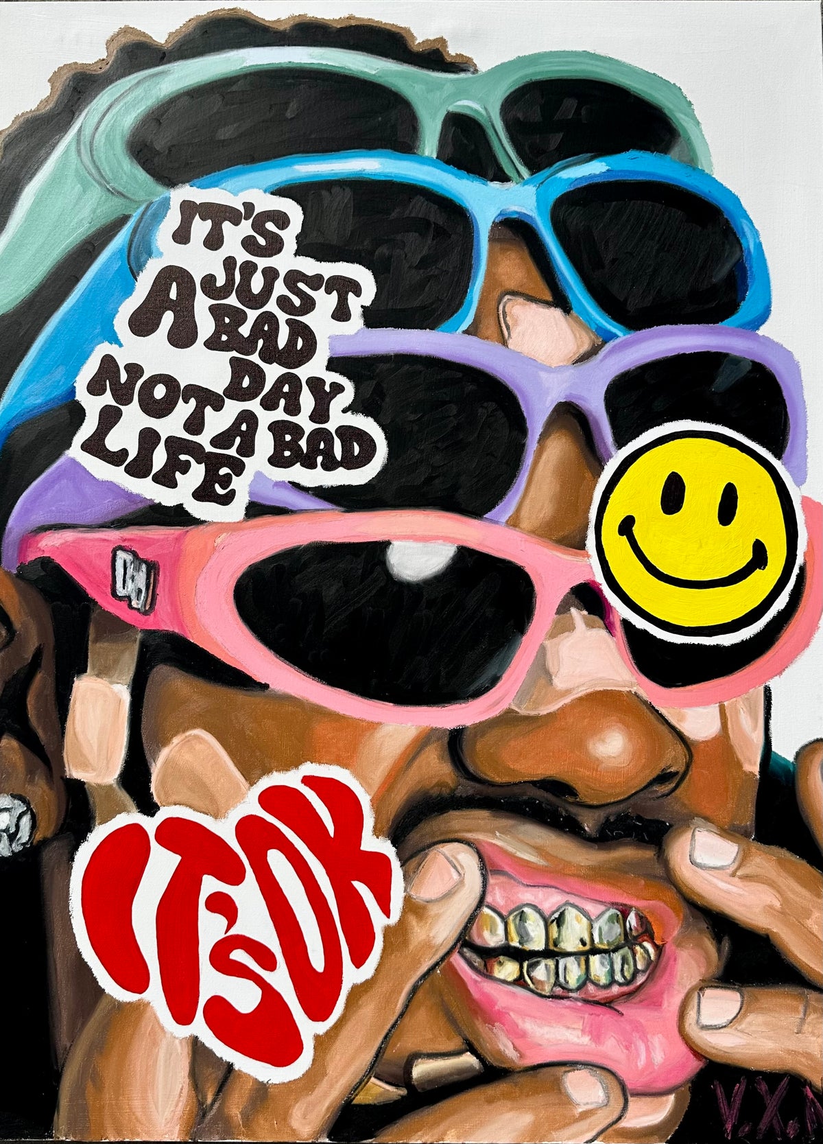 Its Just A Bad Day Not A Bad Life Print