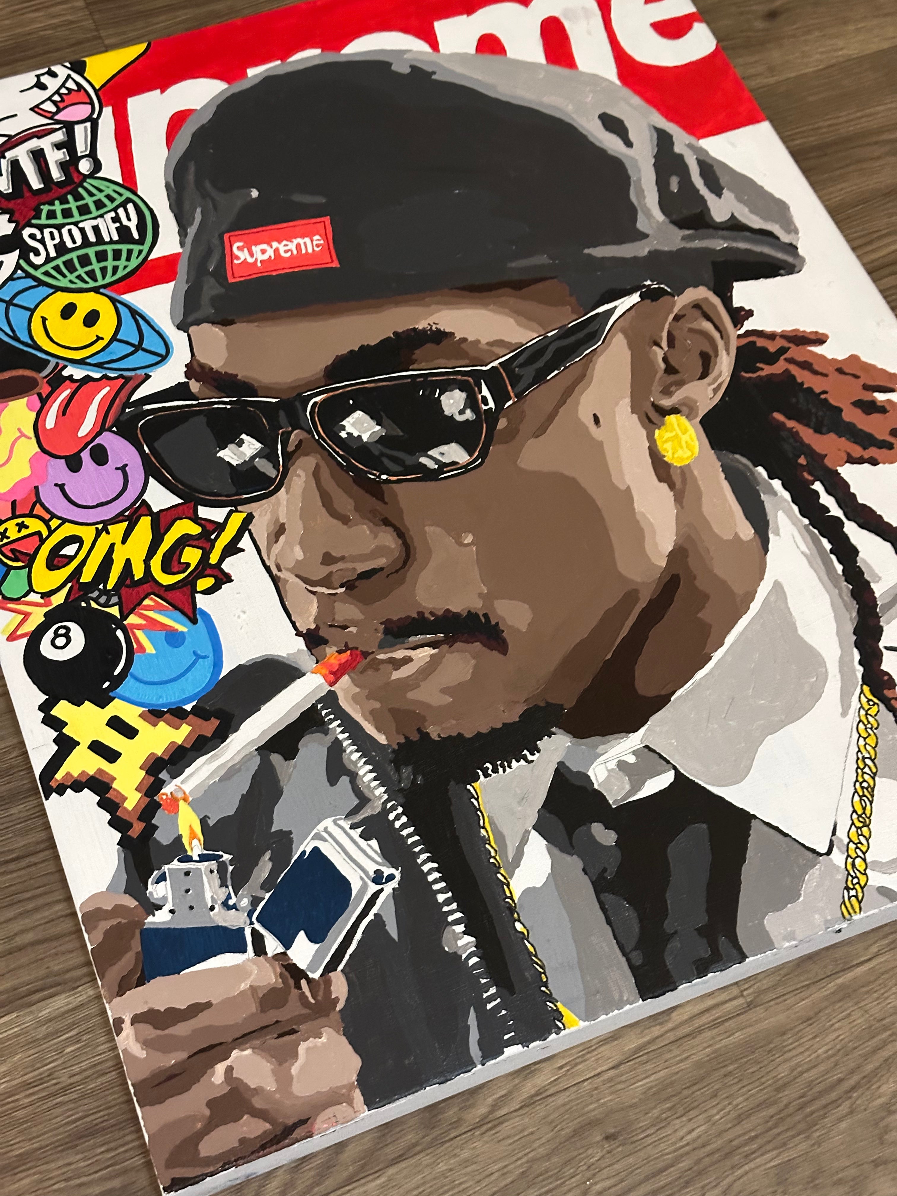 Supreme x VxN Painting