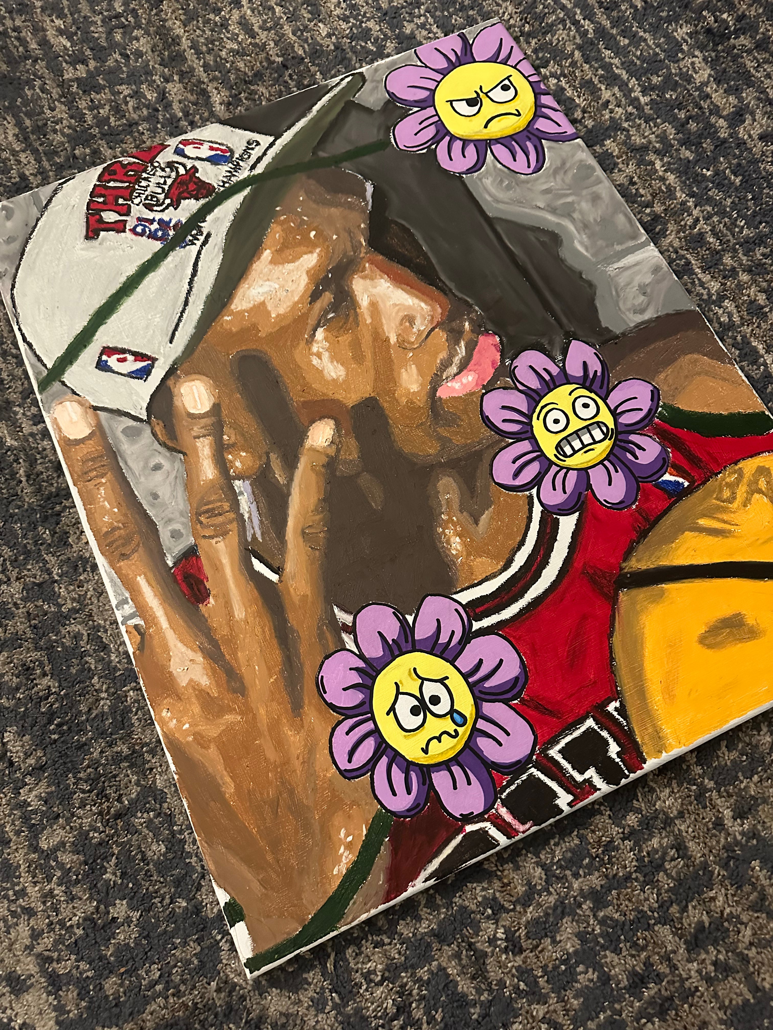 Three-Peat Feelings Painting