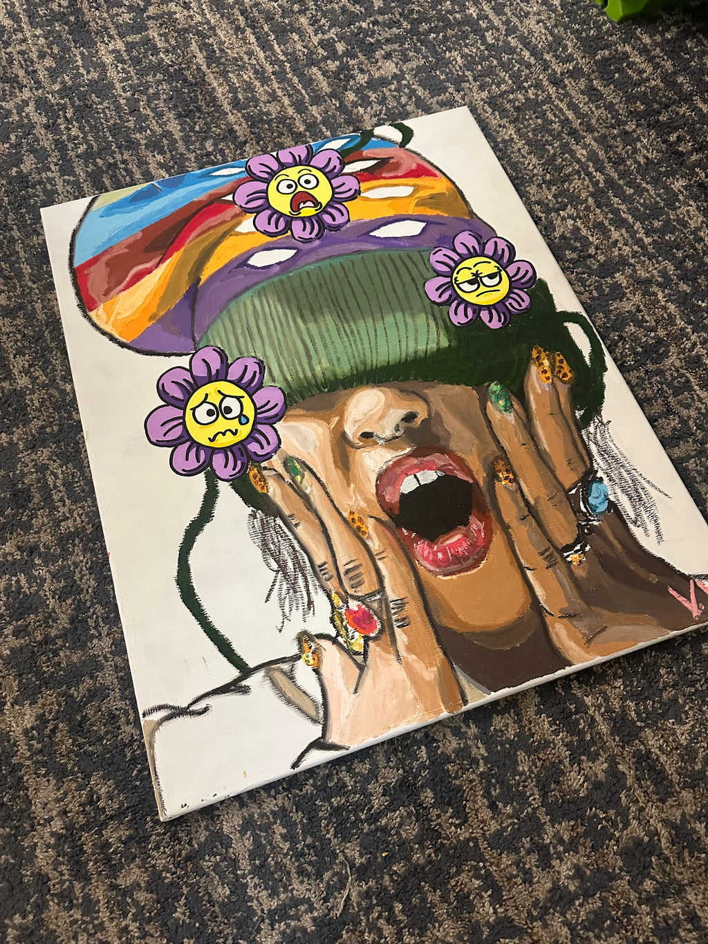 Behind The Smile Painting
