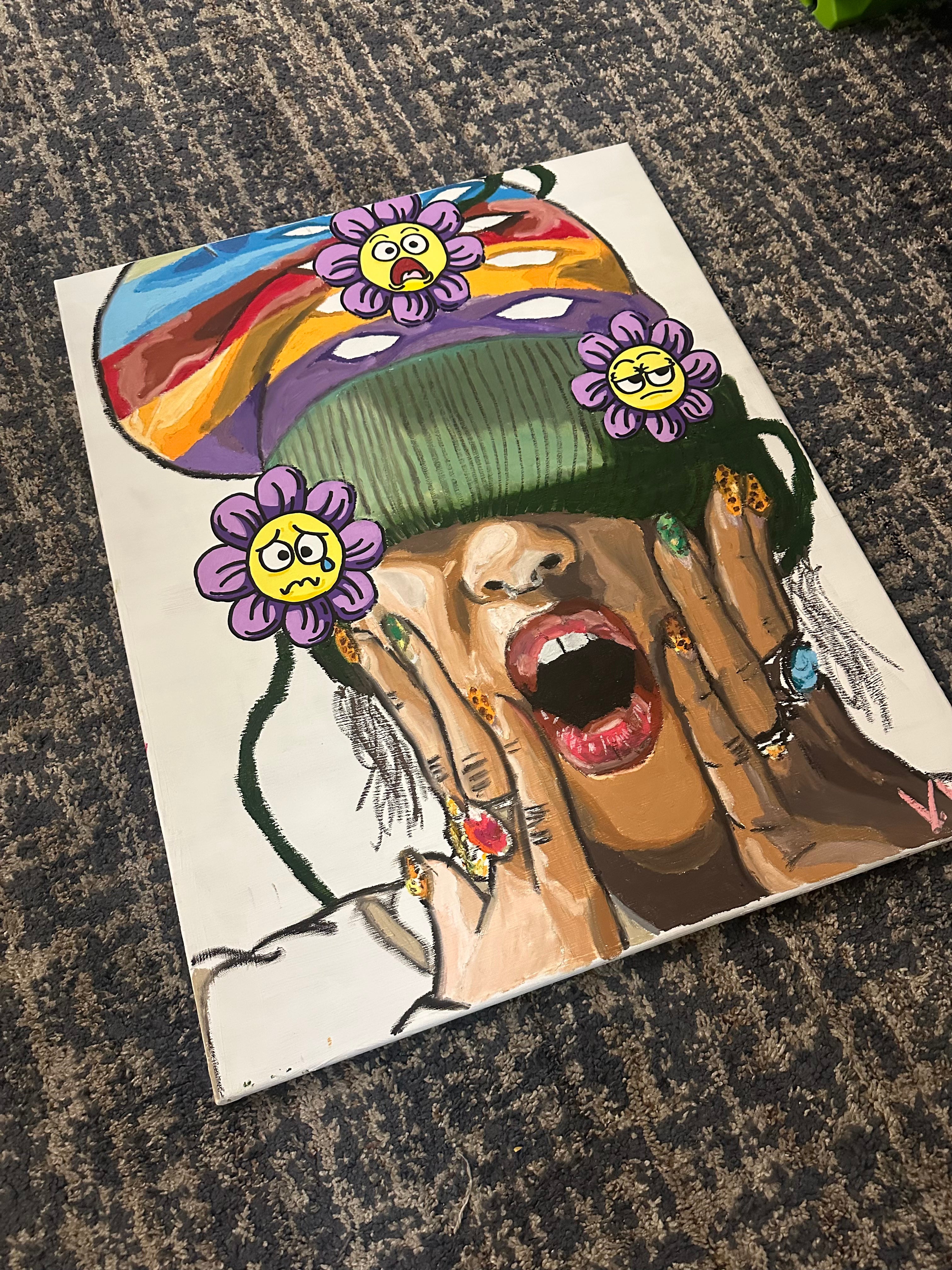 Behind The Smile Painting
