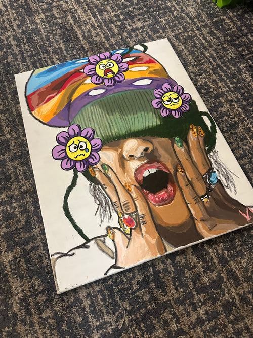 Behind The Smile Painting