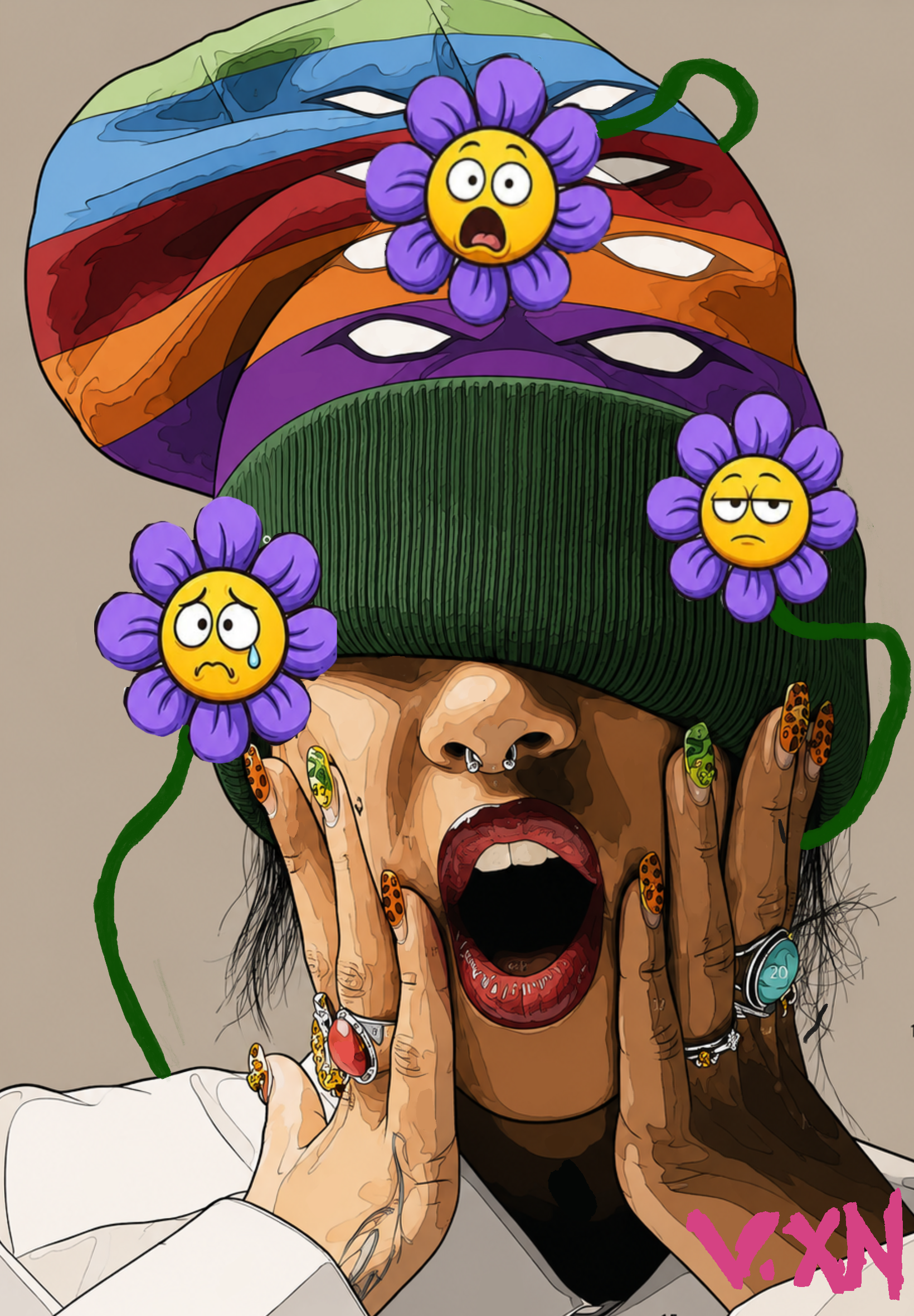 Behind the Smile Print