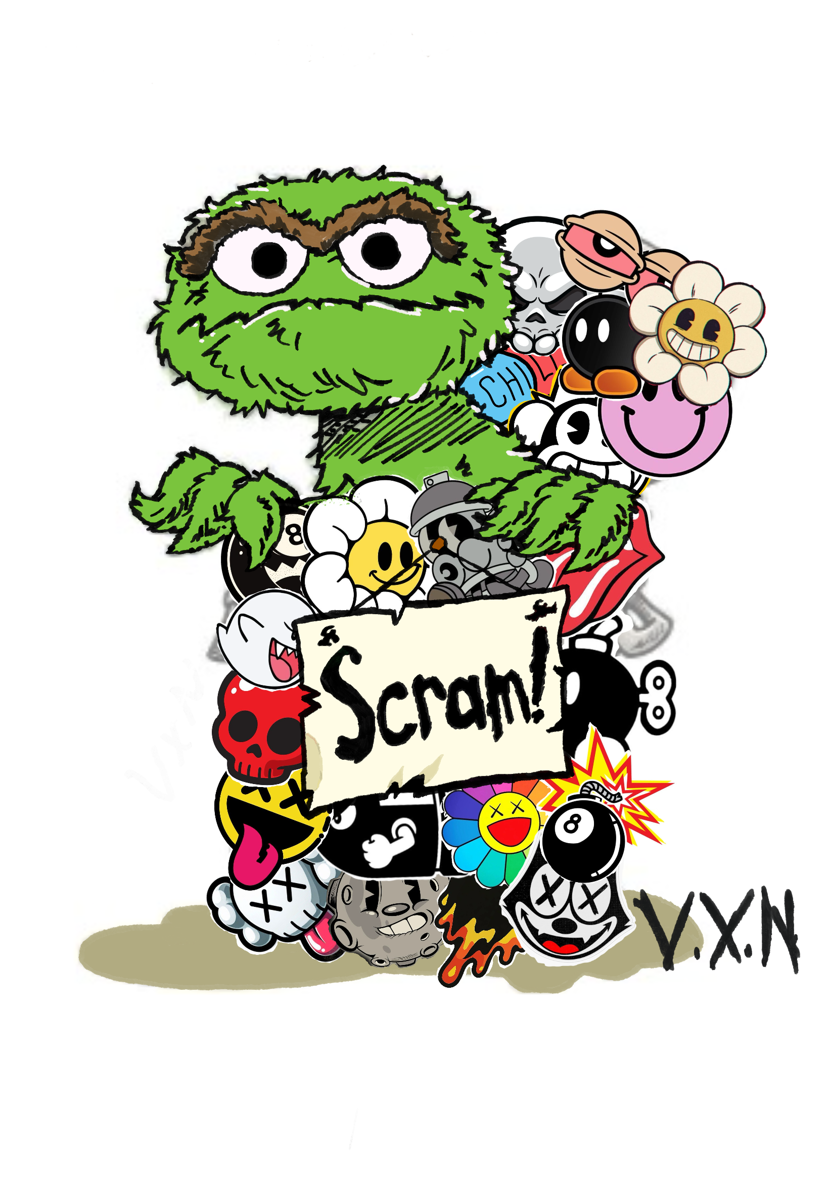 SCRAM! Print