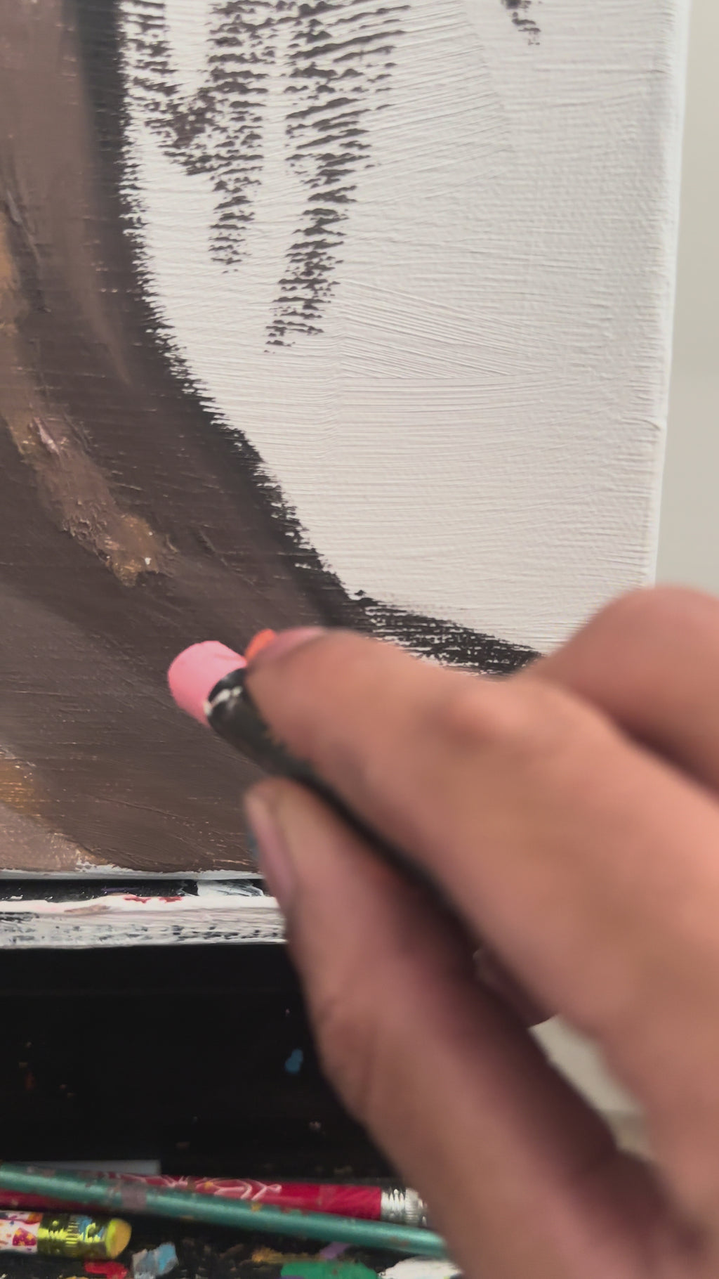Behind The Smile Painting