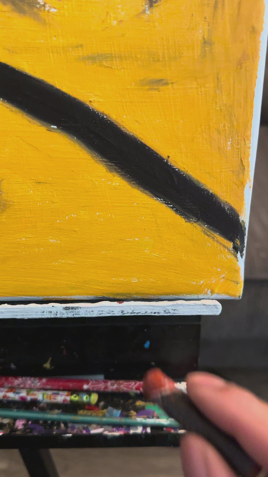 Three-Peat Feelings Painting